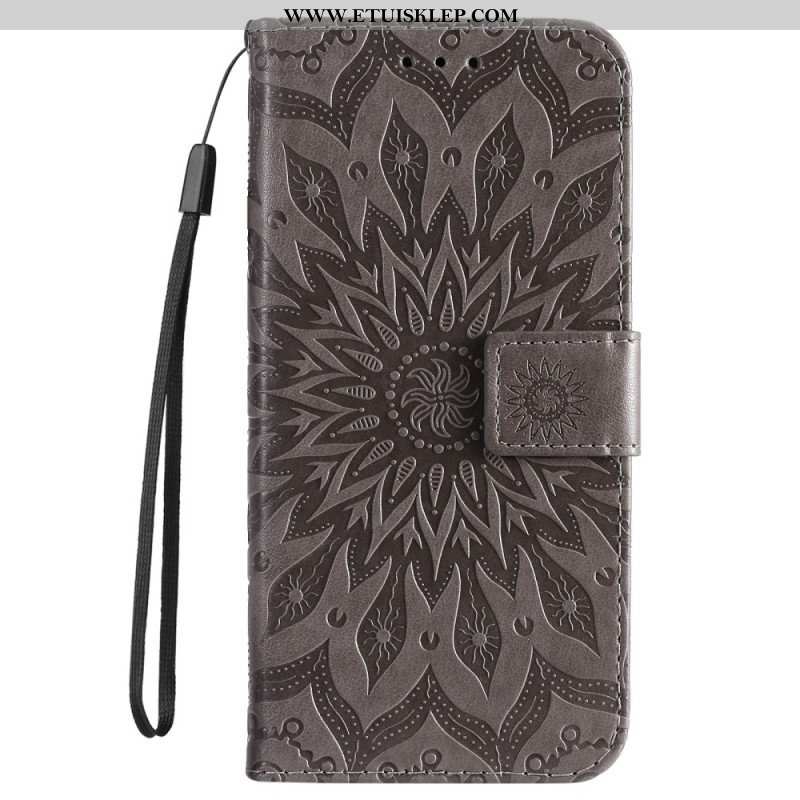 Etui Folio do Xiaomi 12 Lite Mandala Sun Ze Smyczą